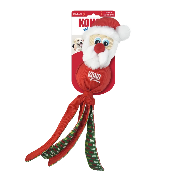 [CHRISTMAS🎄🎅 ] 20% OFF: Kong Holiday Wubba Dog Toy (Assorted Design/Colour)