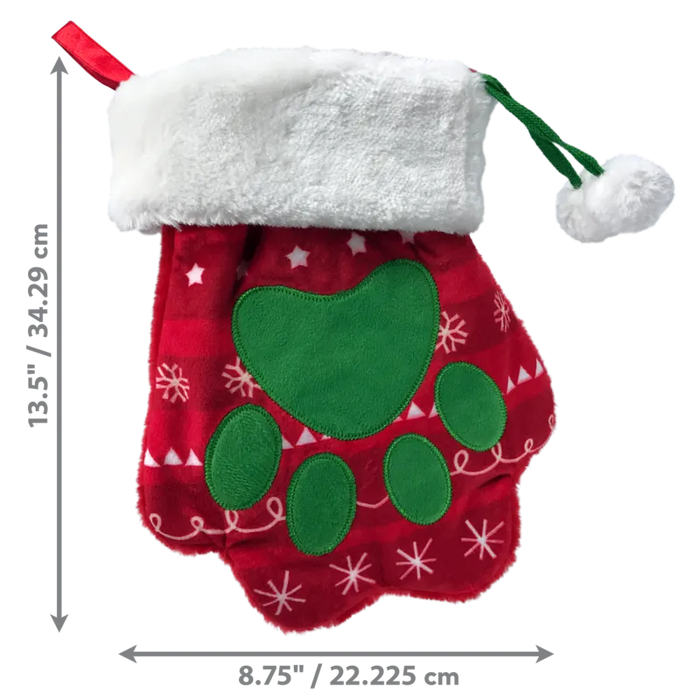 [CHRISTMAS🎄🎅 ] 20% OFF: Kong Holiday Stocking Paw Dog Toy
