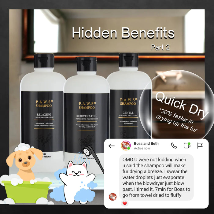 For Furry Friends Relaxing Shampoo For Dogs