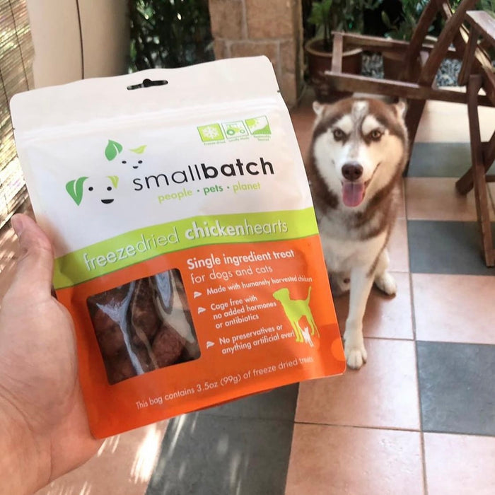 [PAWSOME BUNDLE] 2 FOR $32: Small Batch Freeze Dried Hearts For Dogs & Cats