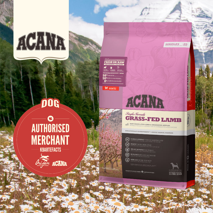 30% OFF: Acana Singles Freeze-Dried Infused Grass-Fed Lamb Recipe Dry Dog Food