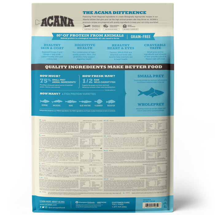 30% OFF: Acana Regionals Freeze-Dried Coated Pacifica Recipe Adult Dry Cat Food