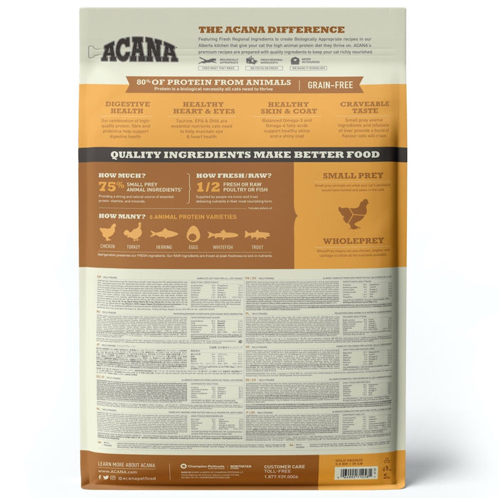 30% OFF: Acana Regionals Freeze-Dried Coated Wild Prairie Recipe Adult Dry Cat Food
