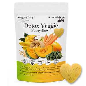 Arlo Kitchen Freeze-Dried Detox Yellow Patties (Fucoyellow) Superfood For Dogs