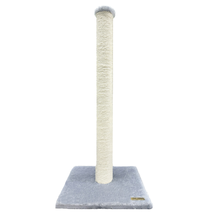 Joy For The Good Light Grey Scratching Pole For Cats
