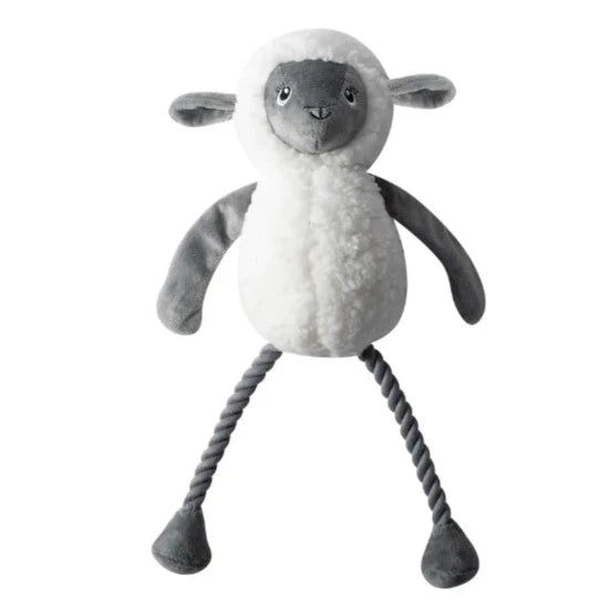 Fringe Little Lamby Plush Dog Toy