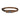 Red Dingo Classic Brown Martingale Half Check Dog Collar