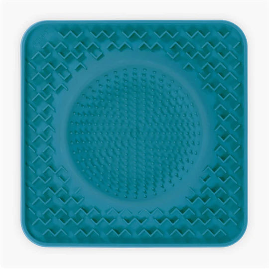 10% OFF: Messy Mutts Blue (Interactive Dog Feeder) Therapeutic Licking Bowl Mat