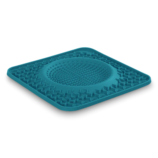10% OFF: Messy Mutts Blue (Interactive Dog Feeder) Therapeutic Licking Bowl Mat