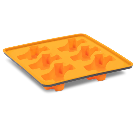 10% OFF: Messy Mutts Orange Framed 'Spill Resistant" Silicone Popsicle Mold