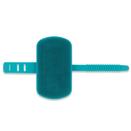 10% OFF: Messy Mutts Silicone Dual Sided Grooming Brush With Hand Strap