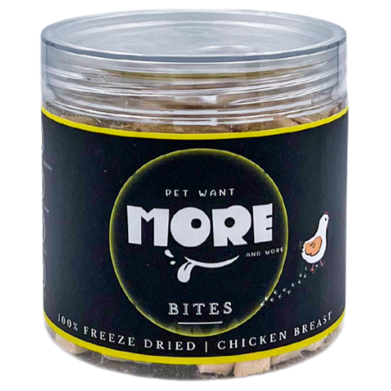 MORE Freeze Dried Chicken Breast Treats For Dogs