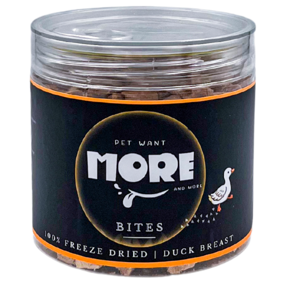 MORE Freeze Dried Duck Breast Treats For Dogs