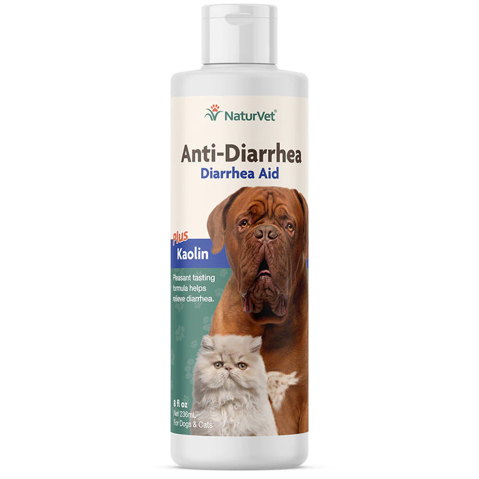 20% OFF: NaturVet Anti-Diarrhea Diarrhea Aid Plus Kaolin Liquid For Dogs