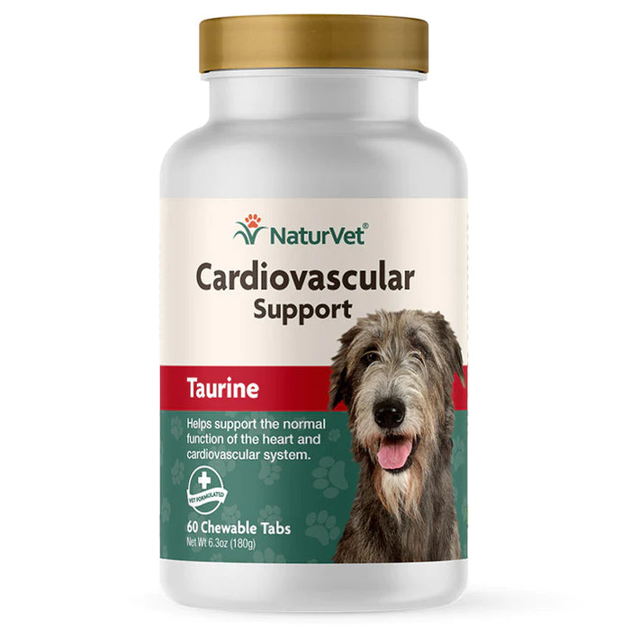 20% OFF: NaturVet Cardiovascular Support Chewable Tablets For Dogs
