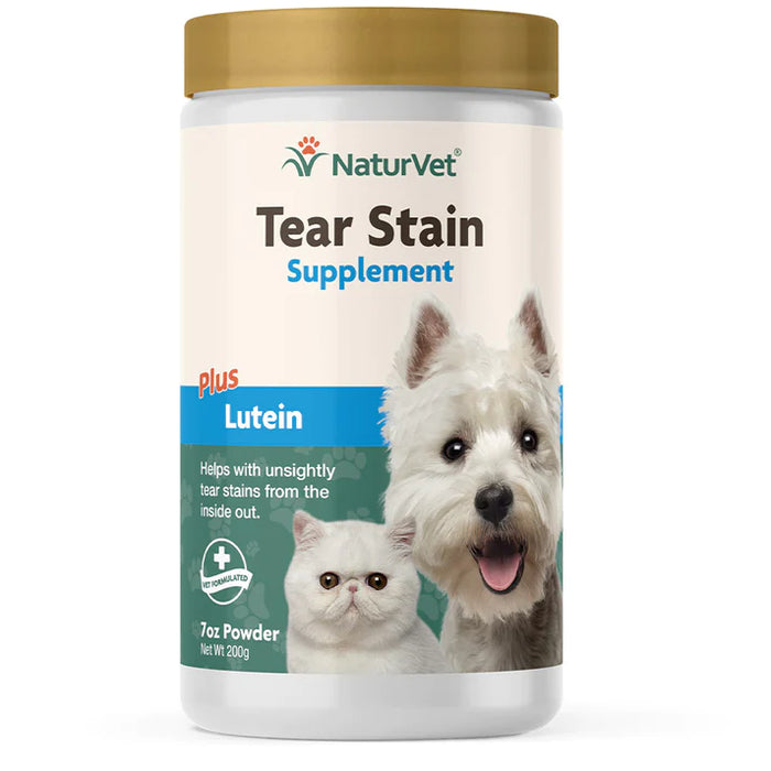20% OFF: NaturVet Tear Stain Supplement Powder For Dogs & Cats