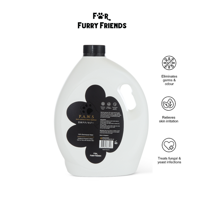 For Furry Friends Pet’s Activated Water Sanitizer (P.A.W.S)