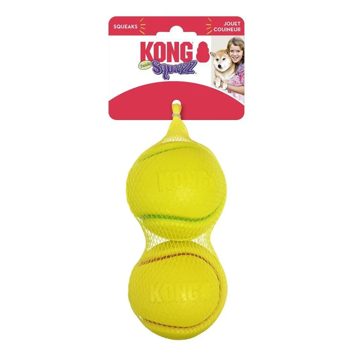 20% OFF: Kong® Squeezz Tennis Dog Toy (Bundled 2Pcs)