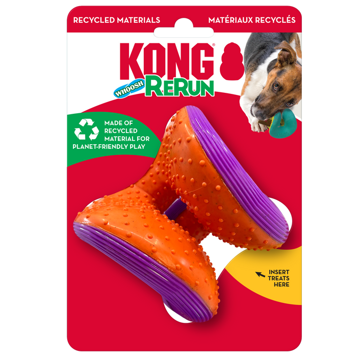 20% OFF: Kong® ReRun Whoosh Ball Dog Toy (Assorted Colour)