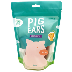 Pet Cubes Air-Dried Pig Ears Treats For Dogs