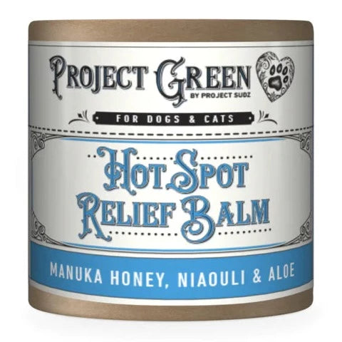 15% OFF: Project Sudz Hot Spot Relief Balm (Manuka Honey, Niaouli & Aloe) For Dogs & Cats