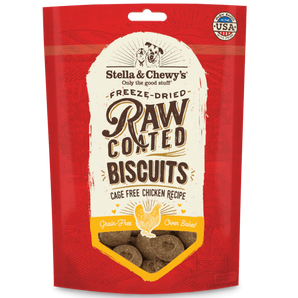 Stella & Chewy's Raw Coated Biscuits Cage-Free Chicken Dog Treats
