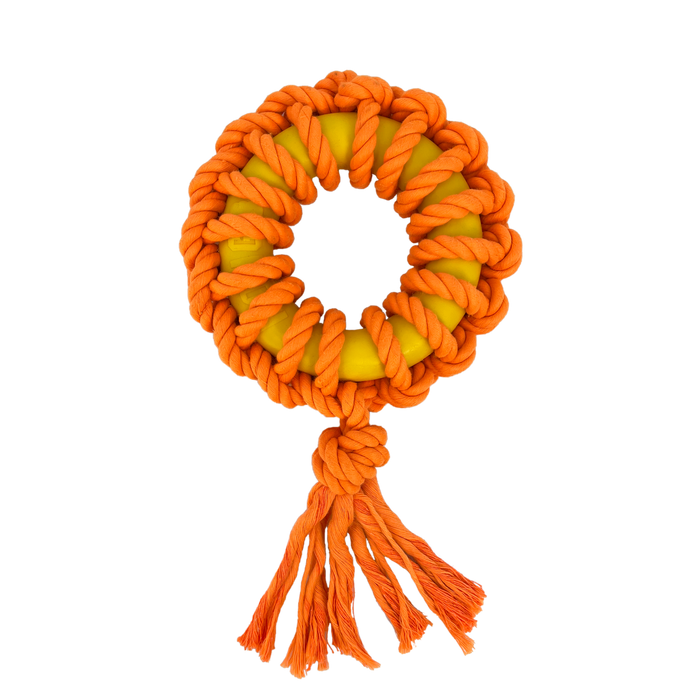 20% OFF: Kong® Rope Ringerz Dog Toy (Assorted Colour)