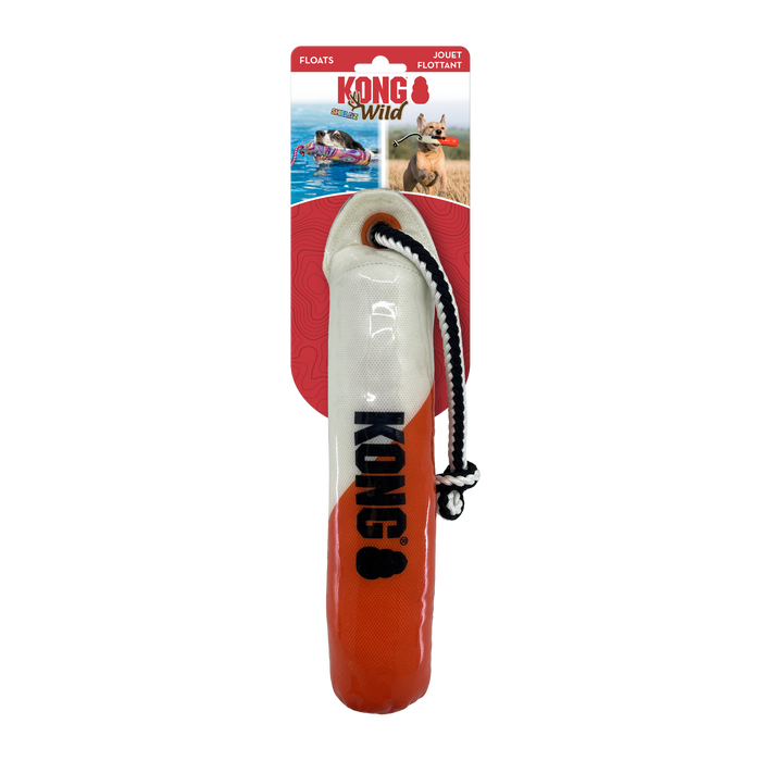 20% OFF: Kong® Wild Shieldz Training Dummy Orange/White Dog Toy