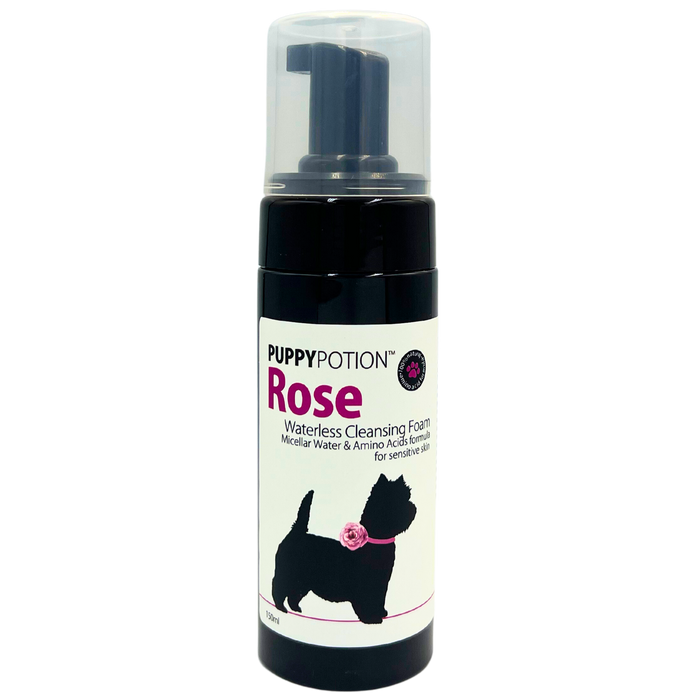 DoggyPotion Rose Waterless Cleansing Foam For Dogs