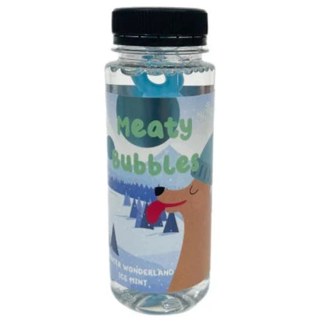 Meaty Bubbles Winter Wonderland Limited Edition Iced Mint Flavour For Dogs & Cats
