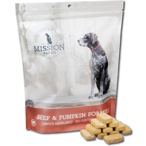 Mission Farms Freeze-Dried Grass-Fed Beef & Pumpkin Complete & Balanced Formula For Dogs