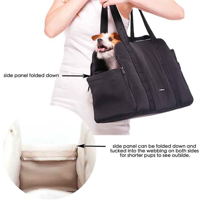 Pups & Bubs Everywhere Convertible Tote Bag Sand Pet Carrier