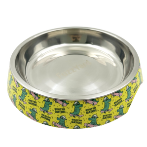 15% OFF: FuzzYard Sk8ter Gator Easy Feeder Cat Bowl