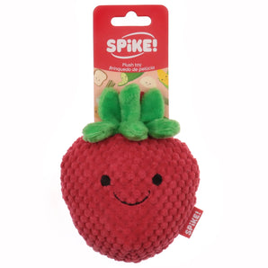 Spike! Kawaii Strawberry Plush Toy For Dogs