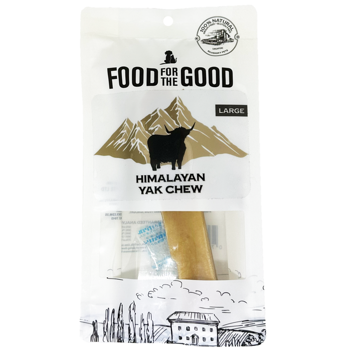 25% OFF: Food For The Good Large Himalayan Yak Chew Treats For Dogs