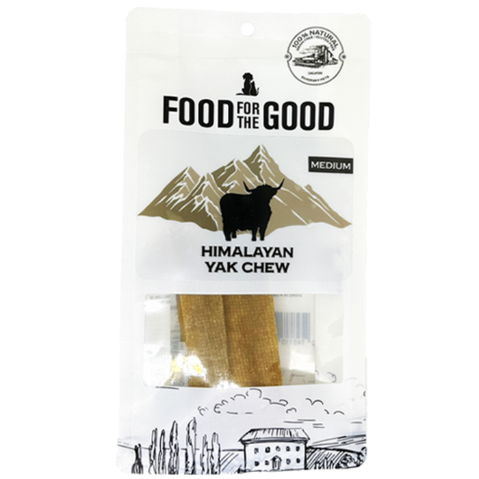 25% OFF: Food For The Good Medium Himalayan Yak Chew Treats For Dogs