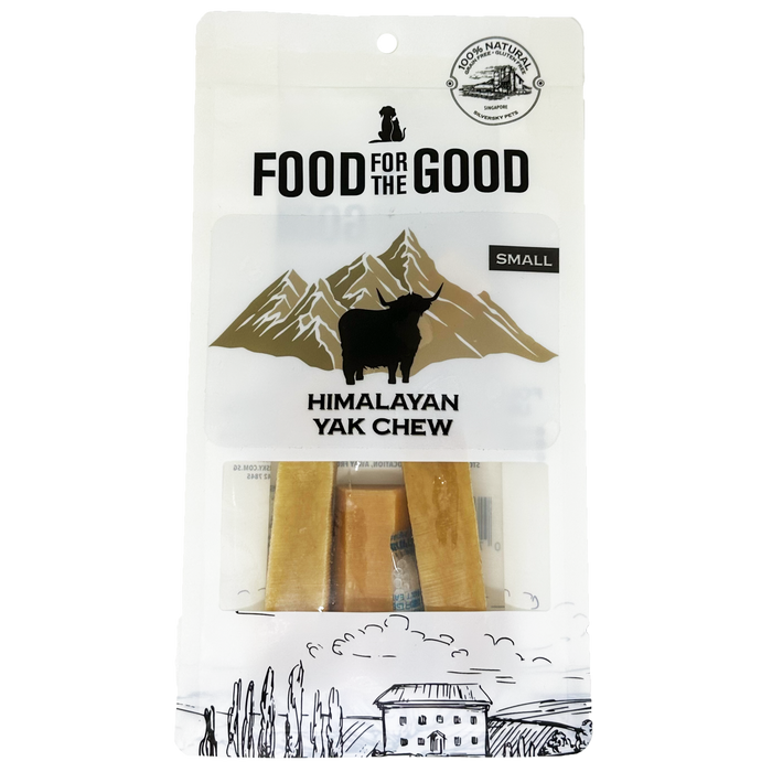 25% OFF: Food For The Good Small Himalayan Yak Chew Treats For Dogs