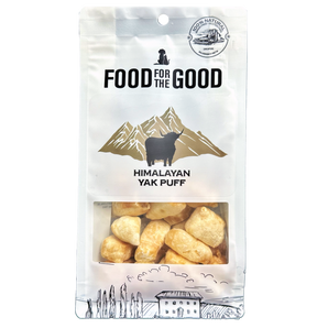 25% OFF: Food For The Good Himalayan Yak Puff Treats For Dogs