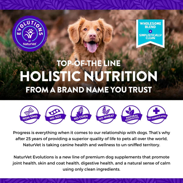 20% OFF: NaturVet Evolutions Advanced Allergy Support (Skin & Coat Health) Soft Chews For Dogs