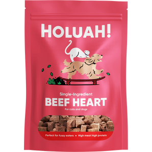 Holuah! Freeze-Dried Beef Heart Dog & Cat Treats