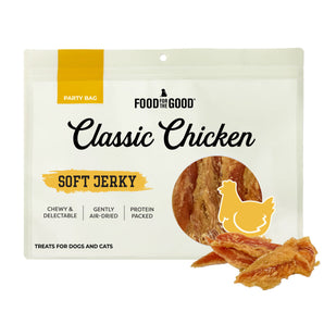 25% OFF: Food For The Good Party Bag Soft Jerky Chicken Treats For Dogs & Cats