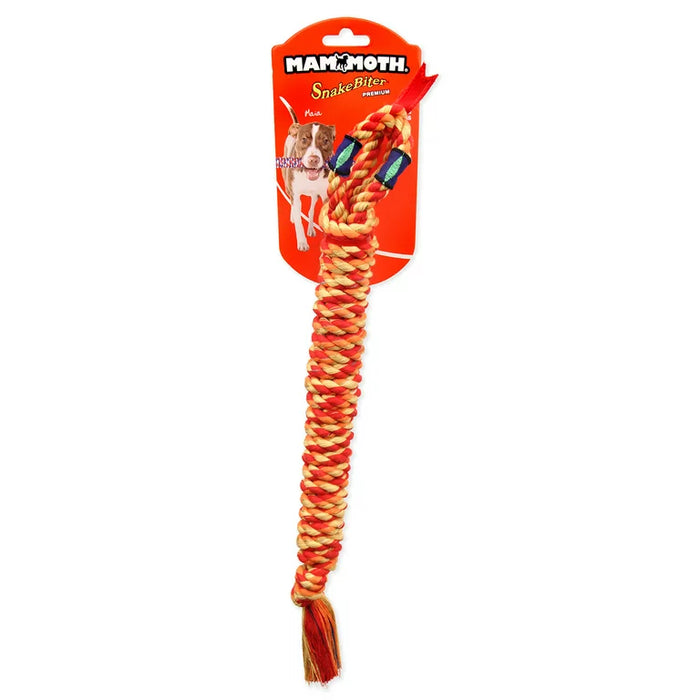 Mammoth SnakeBiter Premium Shorty Toy For Dogs