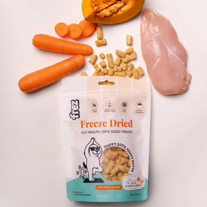 Frez Freeze-Dried Guts Health Duck & Pumpkin Carrot Treats For Dogs
