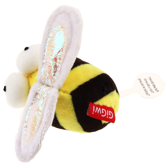 GiGwi Melody Chaser Bee With Sound Chip Plush Toy For Cats