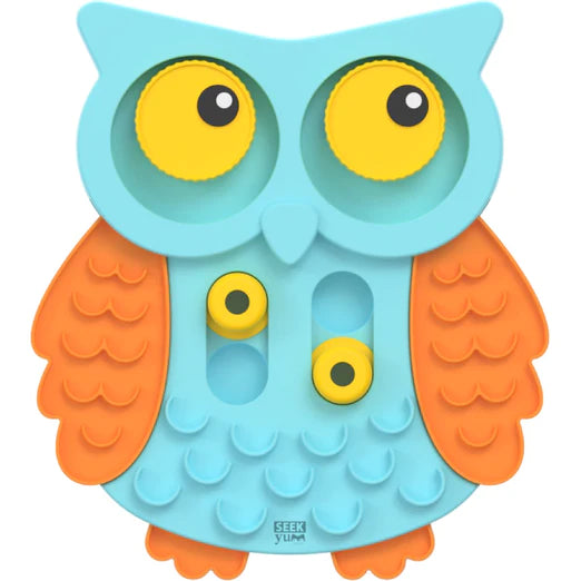 GiGwi Seek Yum Series Owl Puzzle Interactive Dog Toy
