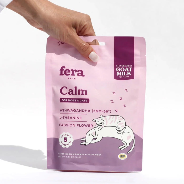 Fera Pet Organics Calm Goat Milk Topper For Dogs & Cats