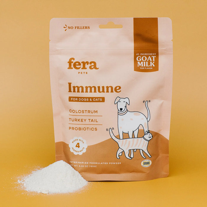 Fera Pet Organics Immune Goat Milk Topper For Dogs & Cats