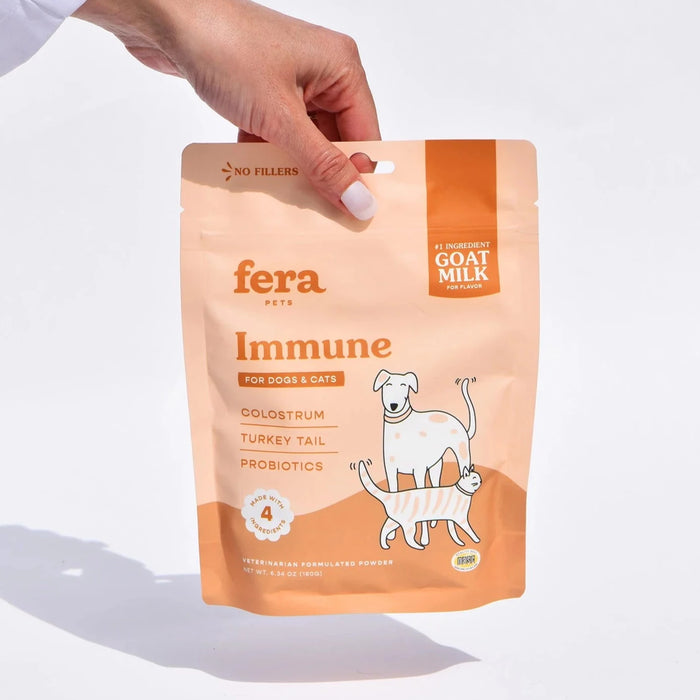Fera Pet Organics Immune Goat Milk Topper For Dogs & Cats