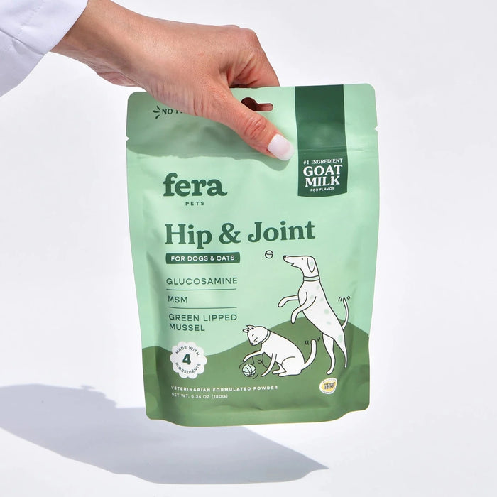 Fera Pet Organics Hip + Joint Goat Milk Topper For Dogs & Cats