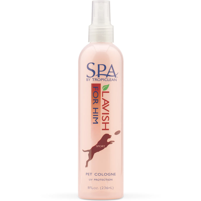 20% OFF: TropiClean SPA Lavish Sport (UV Protection) Cologne Spray For Dogs & Cats